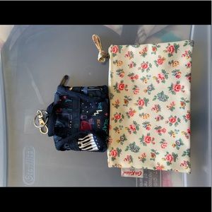 Cath Kidston pouch and Le Sportiac coin  holder